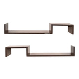 Ripplewuds Kitchen Crest Wall Shelves - Pack of 2