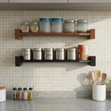 Ripplewuds Kitchen Lofty Wall Shelves 2 Pcs