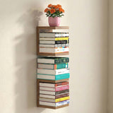 Adam Wall Mount Book Shelf- 02 Pcs