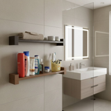 Ripplewuds Multi-Purpose Lofty Bathroom Shelf - Wall Mount - Pack of 2