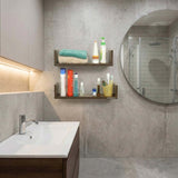 Ripplewuds Multi-Purpose August Bathroom Shelf - Wall Mount - Pack of 2