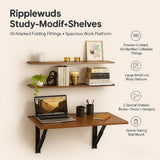 Modif Folding Table with Book Shelves