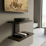 Miu Wall Mount Top Box Stand/ TV Entertainment Unit