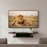 Oakville Dylan TV Entertainment Unit Table with Top Box Stand