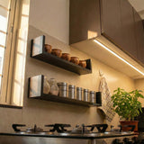 Ripplewuds Kitchen August Wall Shelves - Pack of 2 - Containers Crockery Kitchen Rack - Wall Mount