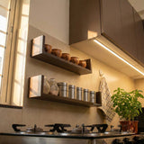 Ripplewuds Kitchen August Wall Shelves - Pack of 2 - Containers Crockery Kitchen Rack - Wall Mount