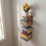 Adam Wall Mount Book Shelf- 02 Pcs
