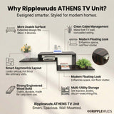 Athens TV Entertainment Unit Wall Mount