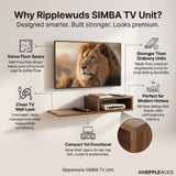 Ripplewuds Simba TV Entertainment Unit (Standard)