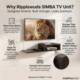 Ripplewuds Simba TV Entertainment Unit (Standard)