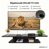 Oakville Dylan TV Entertainment Unit Table with Top Box Stand