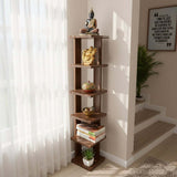 Oakville Elva Corner Book Shelf, Floor Standing