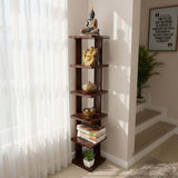 Oakville Elva Corner Book Shelf, Floor Standing