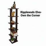 Oakville Elva Corner Book Shelf, Floor Standing
