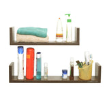 Ripplewuds Multi-Purpose August Bathroom Shelf - Wall Mount - Pack of 2