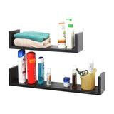 Ripplewuds Multi-Purpose August Bathroom Shelf - Wall Mount - Pack of 2