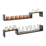 Ripplewuds Kitchen Crest Wall Shelves - Pack of 2