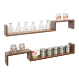 Ripplewuds Kitchen Crest Wall Shelves - Pack of 2