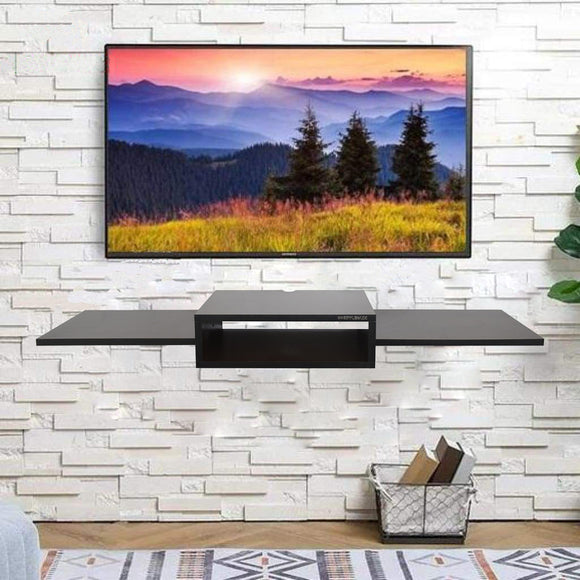 Ripplewuds Pyro TV Entertainment Unit Table Wall Mount (Wenge)