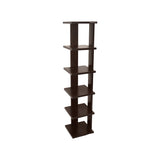 Oakville Elva Corner Book Shelf, Floor Standing