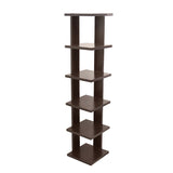 Oakville Elva Corner Book Shelf, Floor Standing