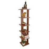 Oakville Elva Corner Book Shelf, Floor Standing