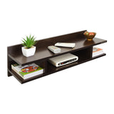 Oakville Parker Tv Entertainment Unit Table With Top Box Stand (Wenge)