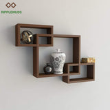 Curator Wall Shelf Walnut Shelves