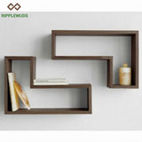 Embrace Wall Shelf Wenge Shelves